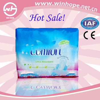 Soft breathable with high absorbency!!sanitary disposable napkin disposal bags