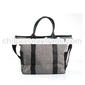 Special canvas designer handbag for men