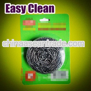 Stainless Steel Scrubber Wire With Card paper and shrink
