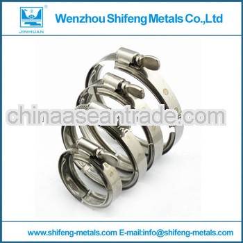 Stainless Steel V Band Clamps for Sanitary ferrule