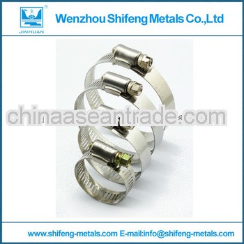 Stainless Steel adjustable pipe clamp
