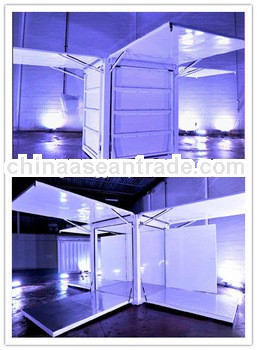 Steel structure container office/living/homes/working/shopping/hotel for sale
