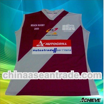 Sublimation rugby clothing