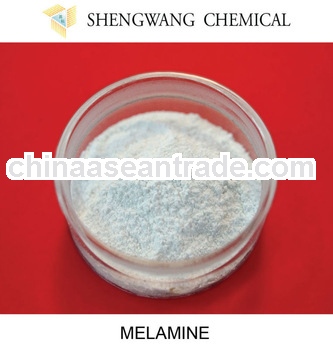 Tech grade manufacturer melamine99.8% for resin