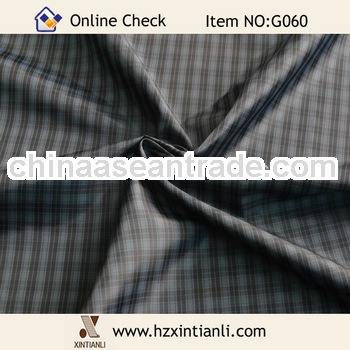 Top quality Korea Checks Shirting Fabric Cheap Shirts