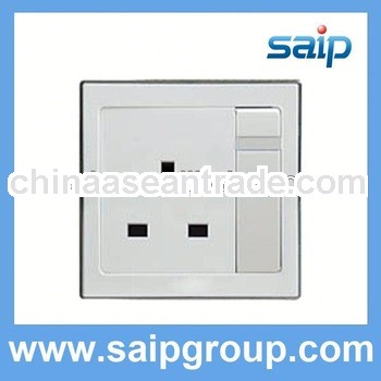 Top quality UK switch and socket colored wall switch