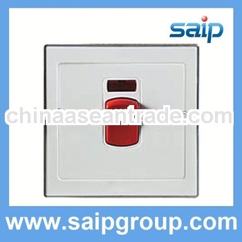 Top quality UK switch and socket white wall switch
