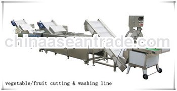 UF-SX01 stainless steel fruit cutting&washing line