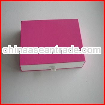 Unfinished paper drawer box for gift packaging