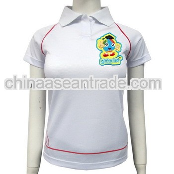 Updated printing school polo for girl