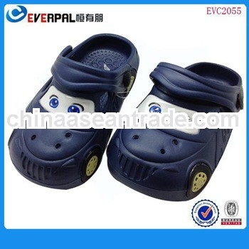Very cute car model clogs for kids safety shoes