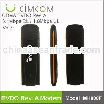 Very low price Rev. A EVDO usb modem support voice call --- MH800F