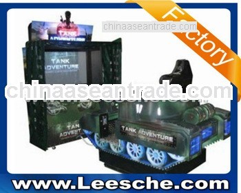 Video gun game machine Large Panzer gun simulator arcade machines LSST 0400-13