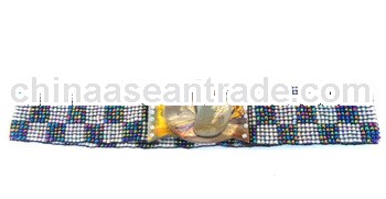 Vintage handmade beaded belt patterns