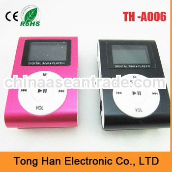 Wholesale Clip MP3 Music Player with Card Slot best choice for promotion TH A006