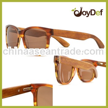 Wholesale Fashionable Hancrafted Plastic Frames Wood Bamboo Sunglasses