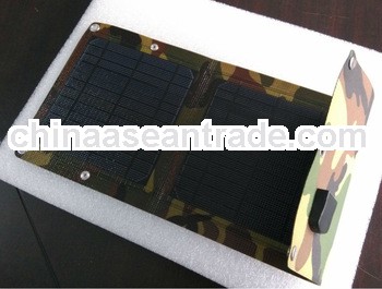 Wholesale convenient folding solar charger foldable solar mobile charger