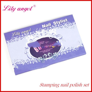 Wholesale stamping nail polish kits for painting nail art