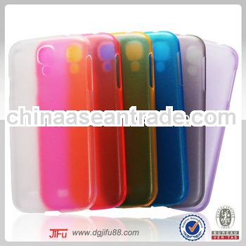 Wholesale transparent crystal ABS plastic Hard case for Samsung S4 i9500