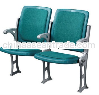 Wholesale uv-protection fixed stadium chairs with armrest