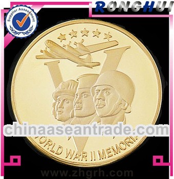 World war 2 memorial coin supplier/maker/manufactory/Wholesaler