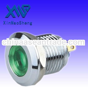 X12-11 waterpfroof metal signal lamp 12mm metal indicator lamp 6v 110v lamp for electrical