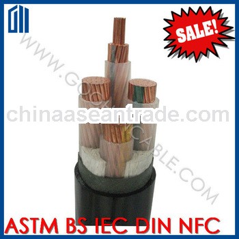 XLPE Insulation Copper Electric Cable Three Phase Price
