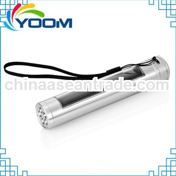 YMC-T502A Solar chargers flashlight led torch light