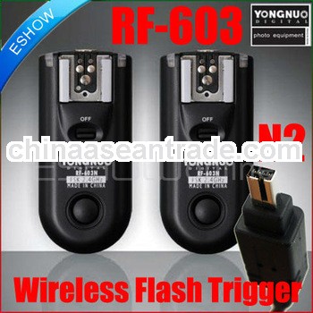 YONGNUO RF-603 Wireless Flash Trigger For N2 Nikon D80 D70S Shutter Release