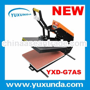 YXD-G7AS Yuxunda low price 38*38cm automatic open & slide-out sublimation t shirt printing machi