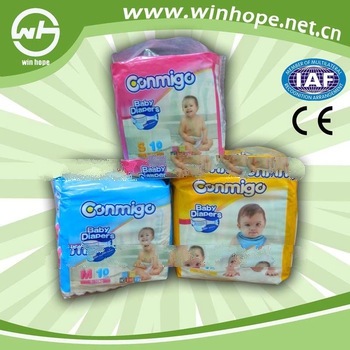 !!! NEW ARRIVAL hot sale with best price soft breathable with tissue paper sanitary baby diaper CE