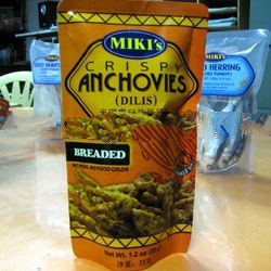 Miki's Crisy Anchovies (Breaded)