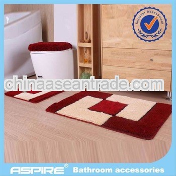 acrylic material rubber backed bath mats