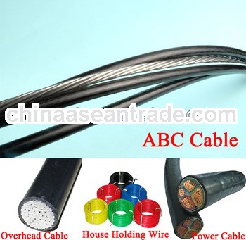 alumnimum conductoe PE insulated IEC standard aerial bundled cable