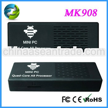 android tv box tv dongle MK908 Android 4.1 mini PC XBMC DLNA tv stick 2G RAM 8G ROM Built-in Bluetoo