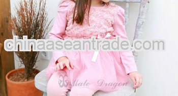 baby girl party dresses pink girl flower elegant dresses kids wear colors