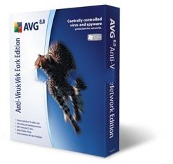 AVG Anti-Virus Network Edition software 170 Computers 2 Years