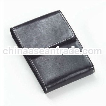 bridle and flip business card holders in black