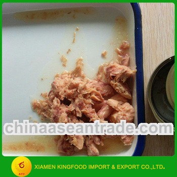 canned tuna in canned seafood