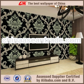 china wallpaper high quality cheap price stocklot luxury homes wallpaper