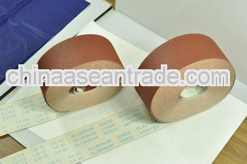 coated abrasive cloth rolls for discs