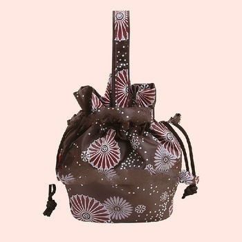 cosmetic drawstring bag in fashionable design