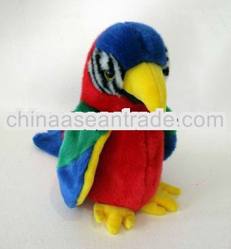 custom plush soft toy animal, plush bird toy