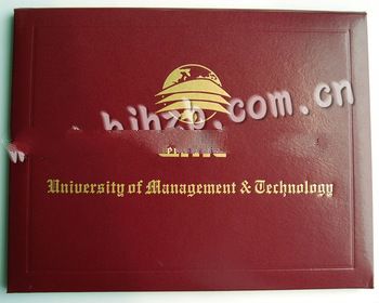 customised honor diploma certificate cover