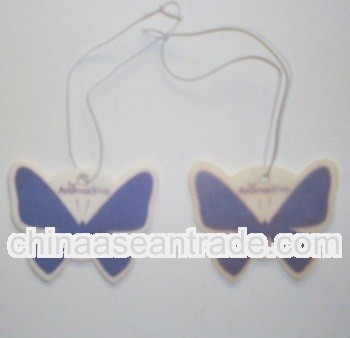 customized and fashional design paper air fresheners for promotion
