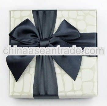 decorative small paper gift boxes with ribbon for jewelry