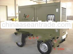 Four-wheel Trailer Mobile Diesel Generator Set