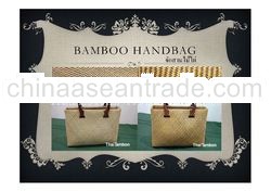 A Thai Authentic Product of Bamboo Bag 04, Thai product, Made in Thailand, Handmade Handicraft Produ