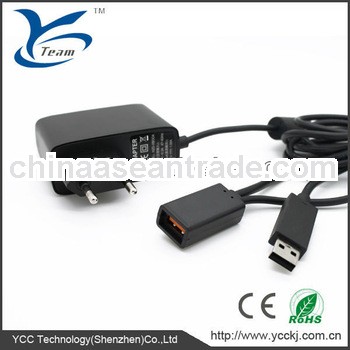 factory price power adapter for xbox360 kinect made in China game video EU plug