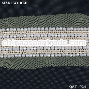 fashion pearl magnetic waist trimmer belt(QST-024)